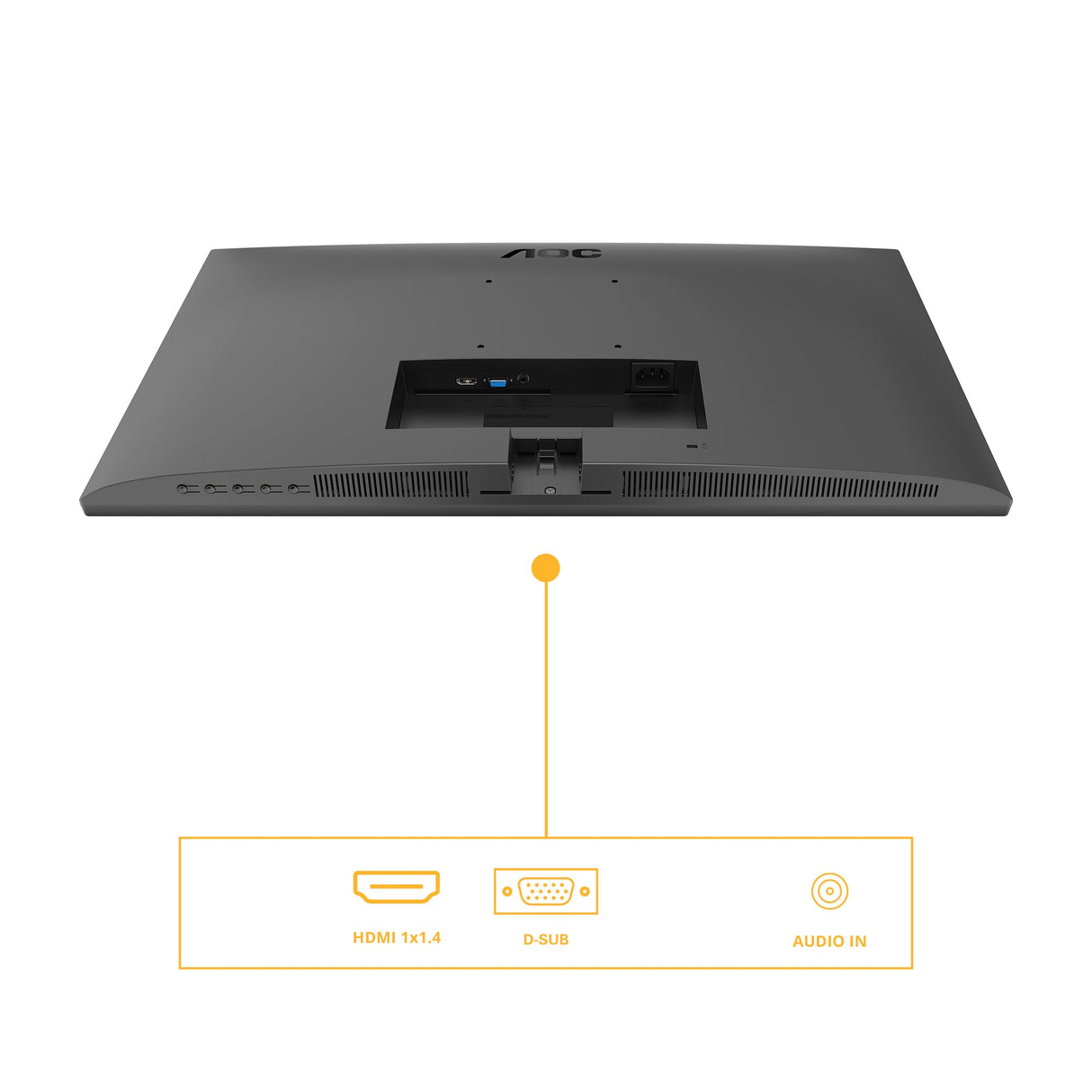 Ecran 27" AOC Basic B3 27B3HA2 Full HD 120Hz (Noir)