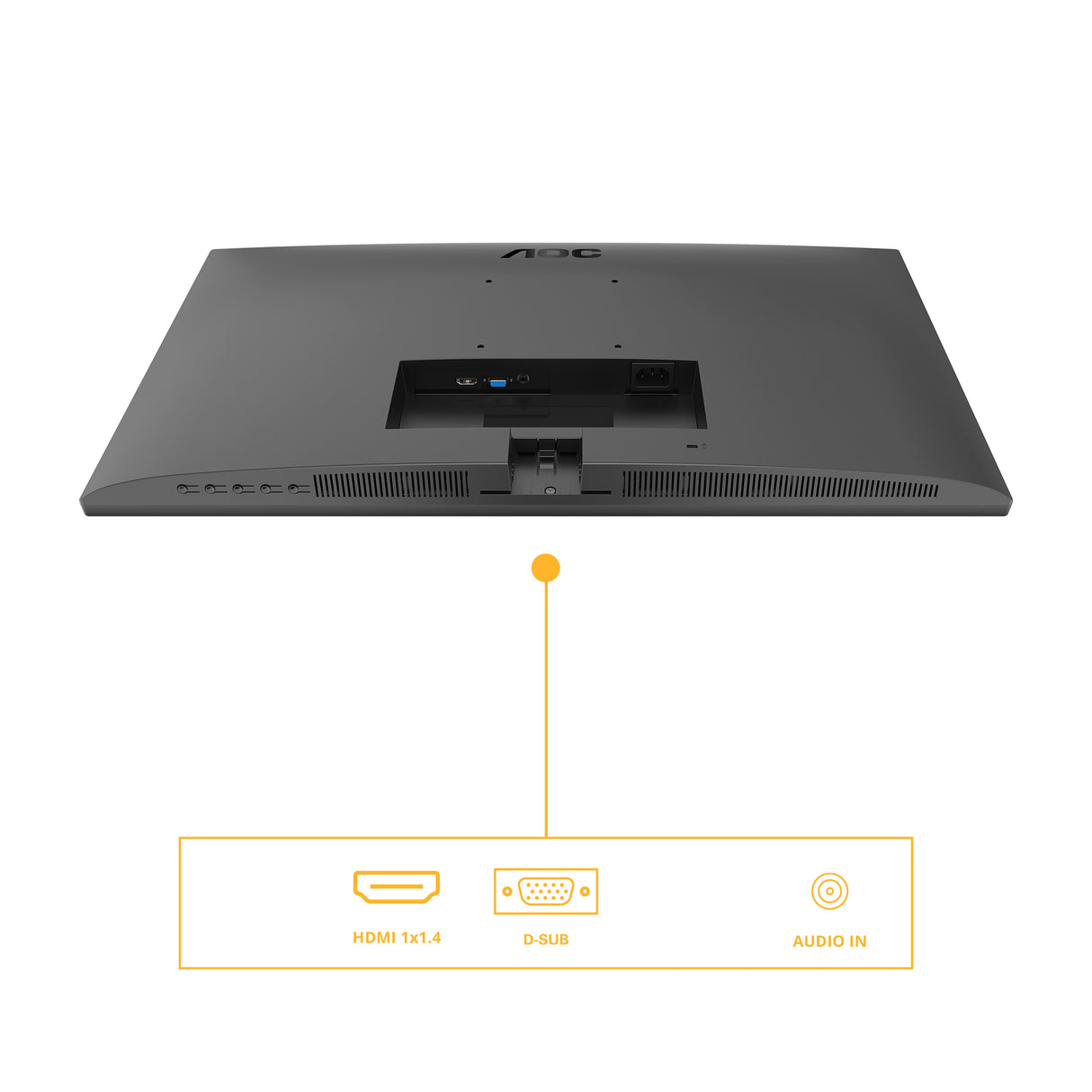 Ecran 27" AOC Basic B3 27B3HA2 Full HD 120Hz (Noir)