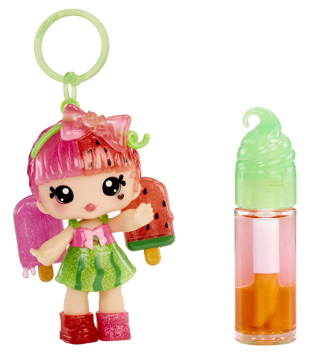 Yummiland Lip Gloss Doll - Color Change Combo - Poppy Melonberry
