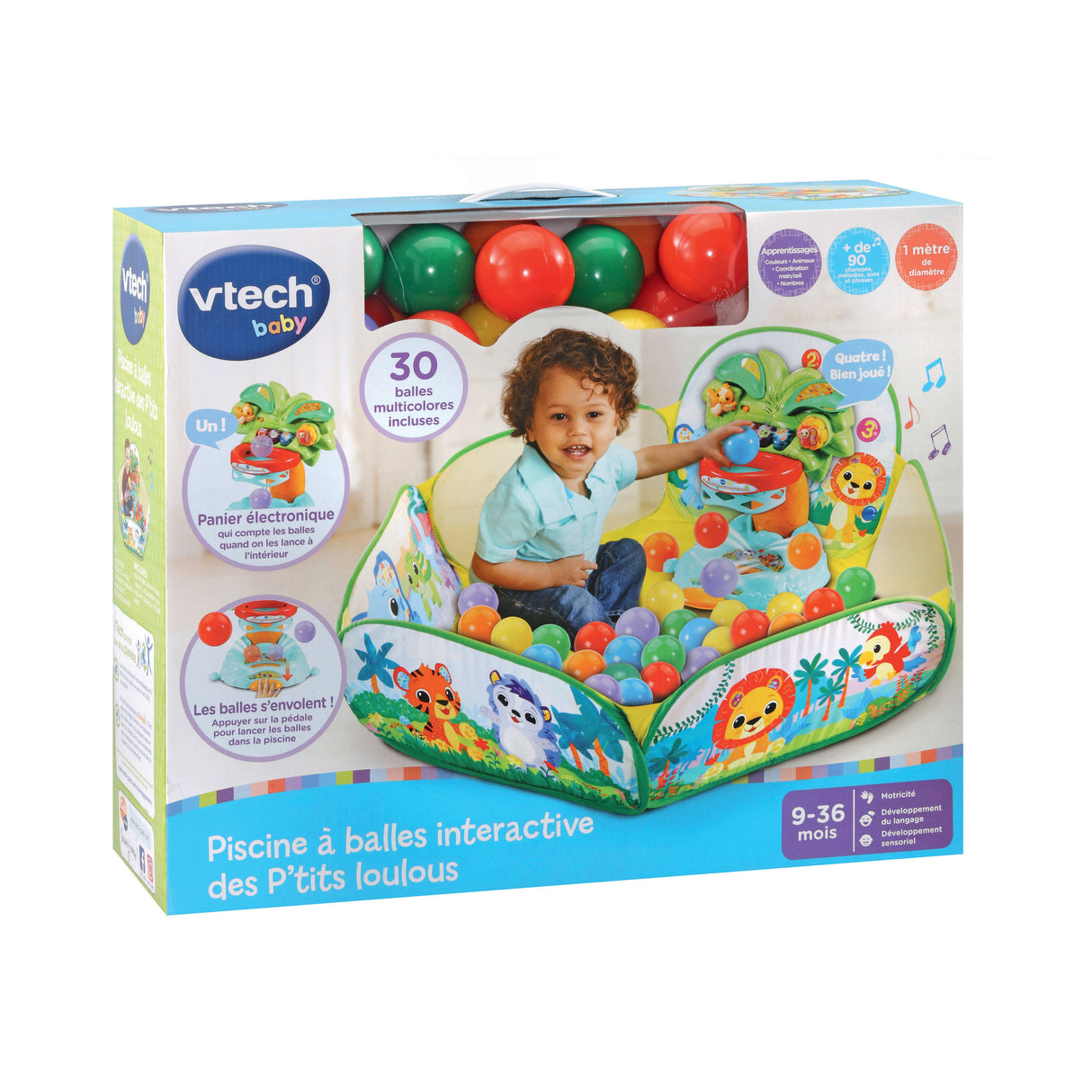 VTECH BABY - Piscine a Balles Interactive des P'tits Loulous