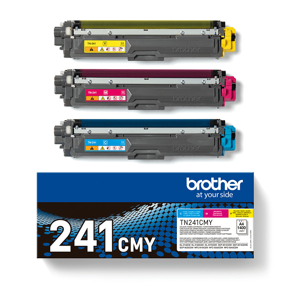Cartouche d'encre Brother PACK TN241 3 COULEURS