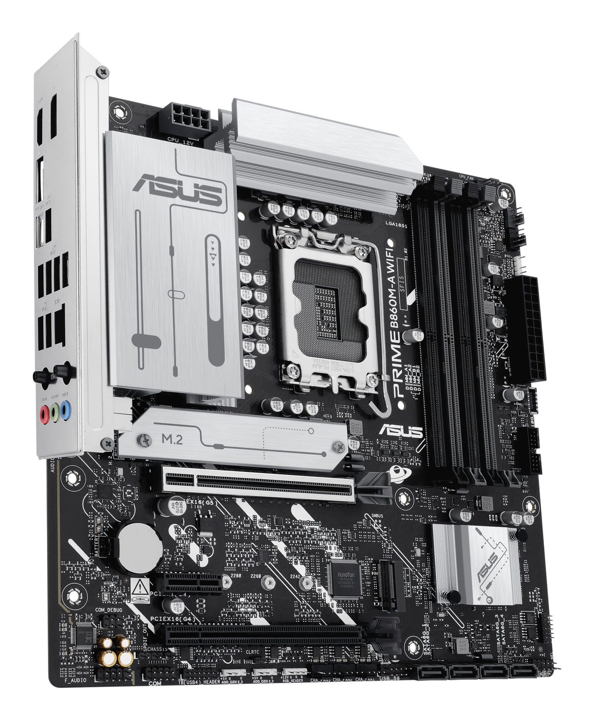 Carte mere - ASUS - PRIME B860M-A WIFI - Intel B860 LGA 1851 (Socket V1) micro ATX