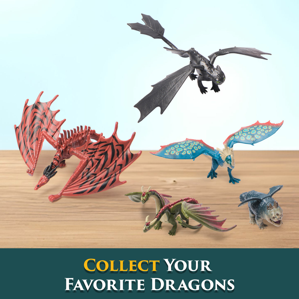 Dragon - Coffret mini figurines - Chasseur de dragons - des 4 ans - Dreamworks Dragon