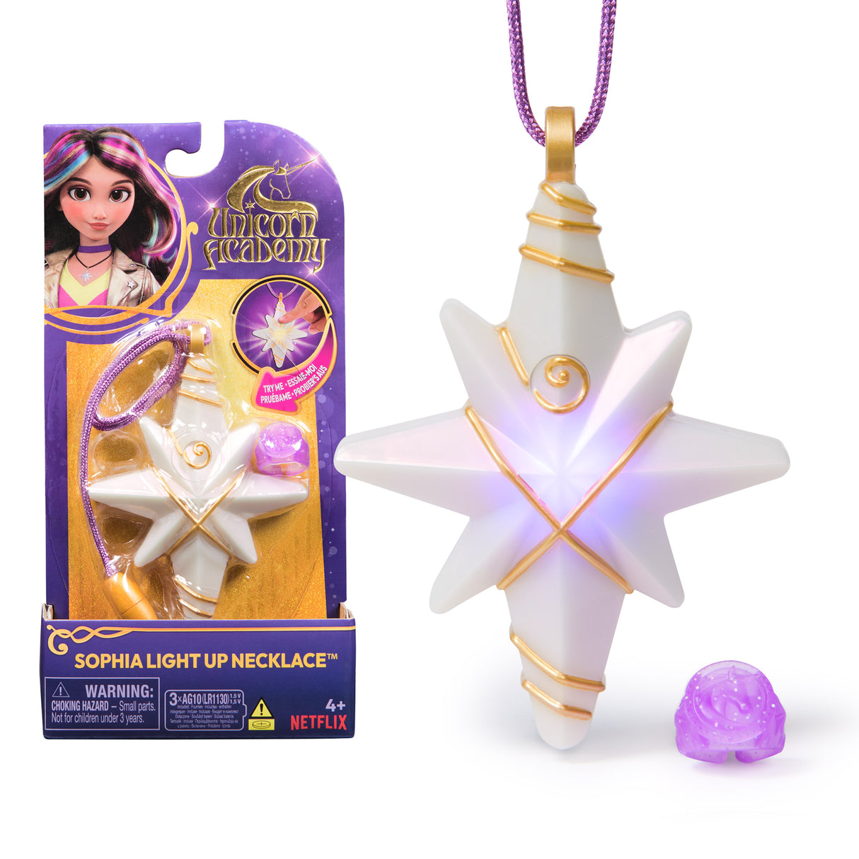 Collier a fonctions + bague de Sophia - des 4 ans - L'École des Licornes