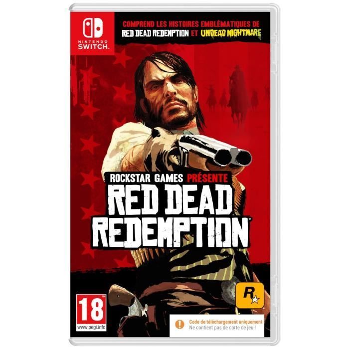 Red Dead Redemption - Jeu Nintendo Switch - Code in a box