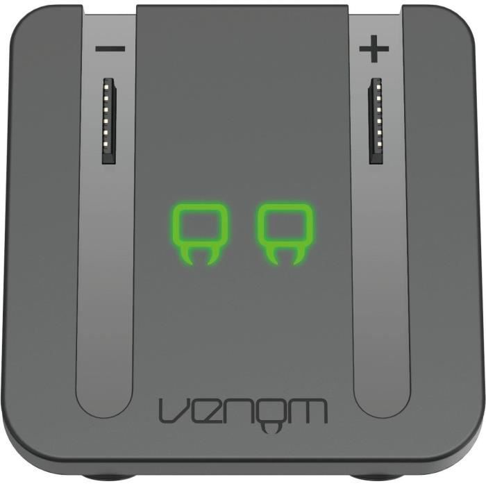 Station de charge double - VENOM - Pour Joy-Con Nintendo Switch 2 - Noir