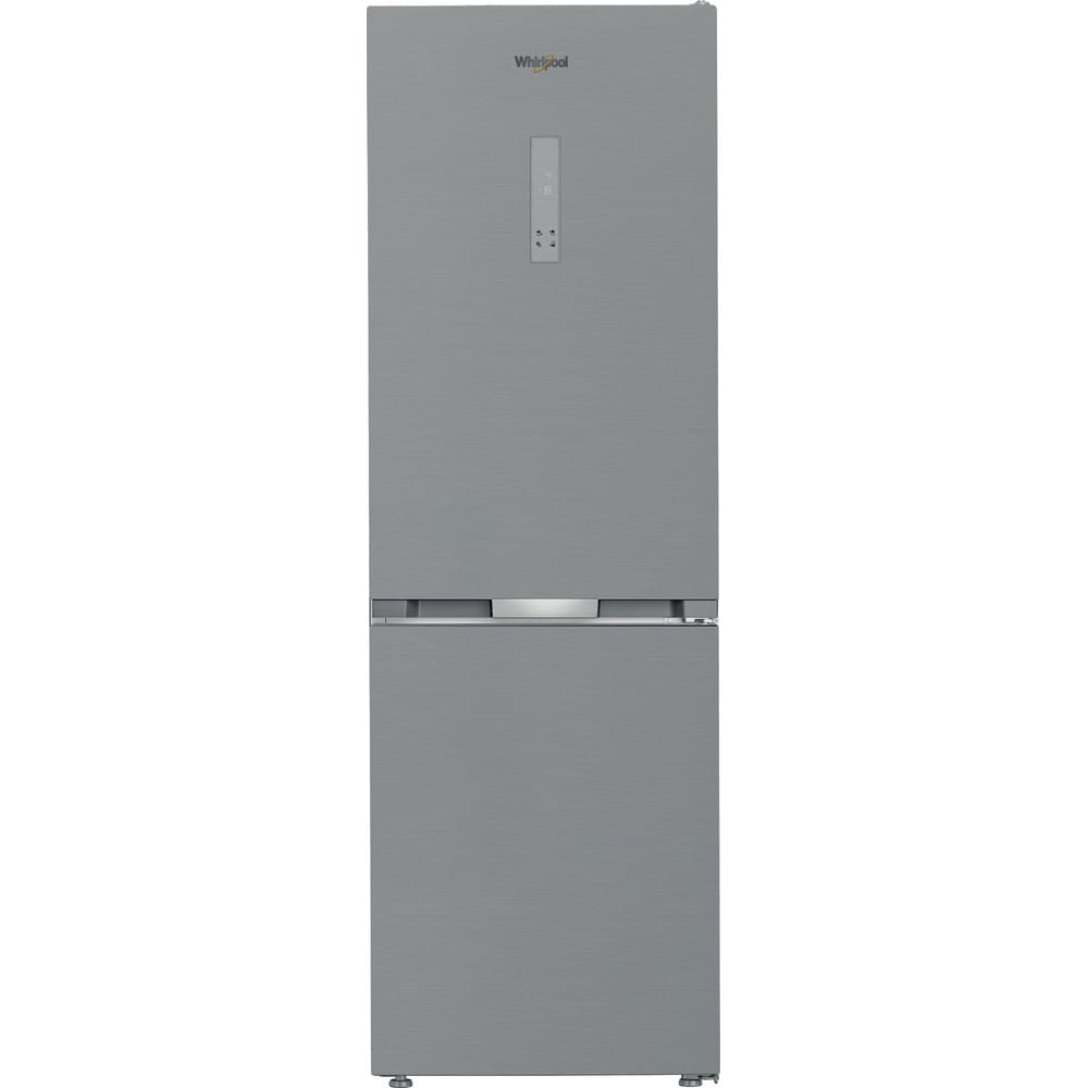 Réfrigérateur combiné - WHIRLPOOL - WHK26363XP6E - 316 L - Dual NoFrost - 6e sens - Classe C - 186.5x59.5x66.3 - Inox