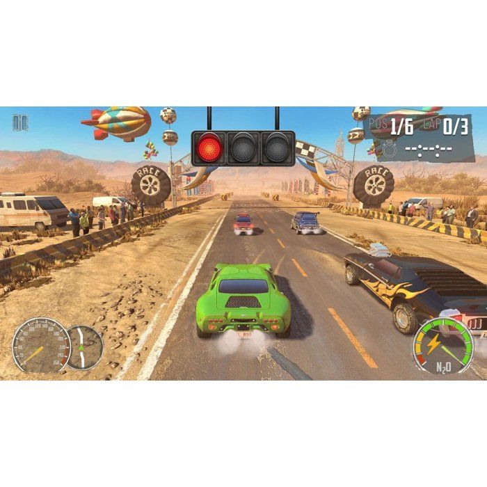 Turbo Booster Racing - Kit (volants + jeu) - Jeu PS5