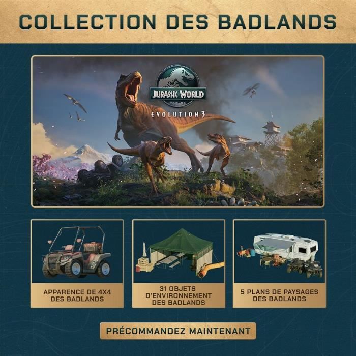 Jurassic World Evolution 3 - Jeu Xbox Series X