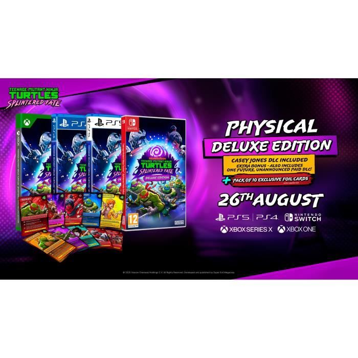 TMNT Splintered Fate - Edition Deluxe - Jeu PS5