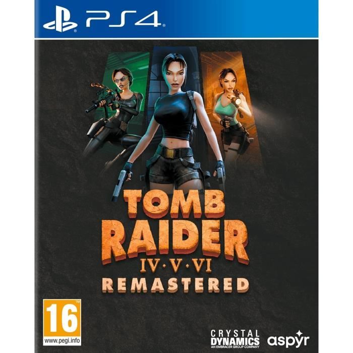 Tomb Raider IV-VI Remastered Starring Lara Croft - Jeu PS4