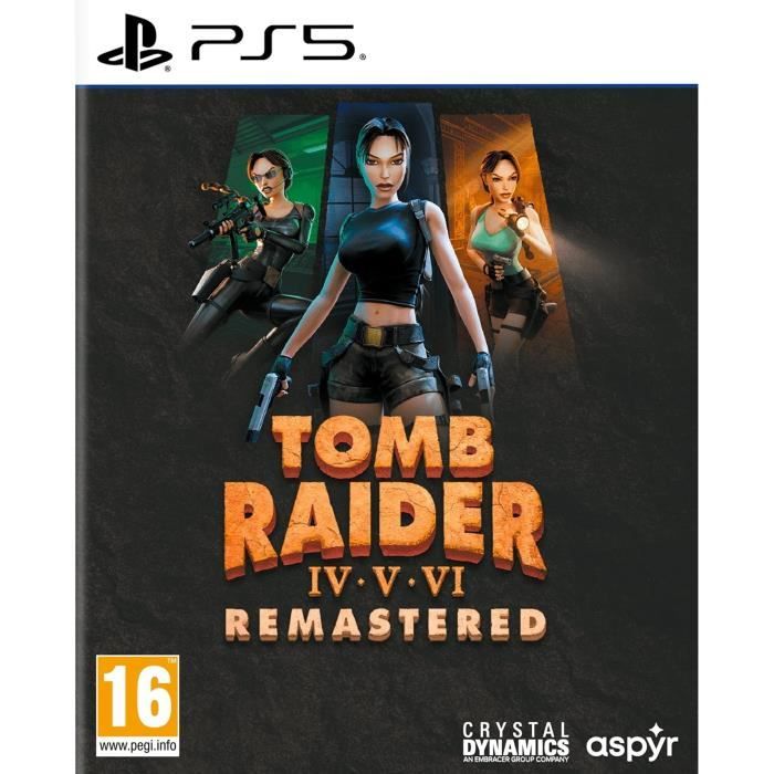 Tomb Raider IV-VI Remastered Starring Lara Croft - Jeu PS5