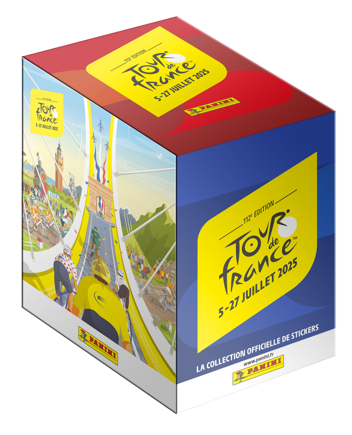 Boîte - PANINI - TOUR DE FRANCE 2025 - 36 pochettes - 180 stickers