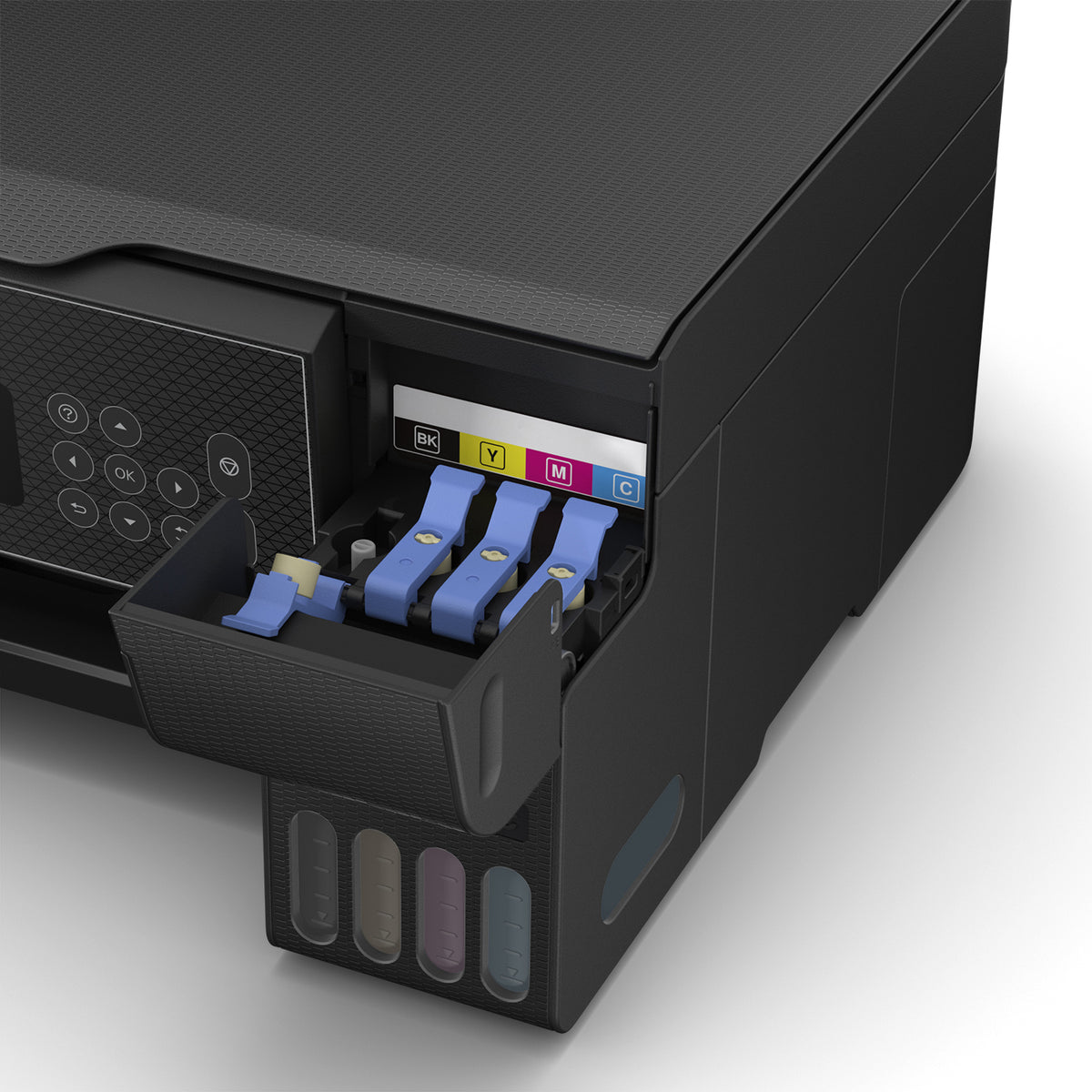 Imprimante multifonction A4 - EPSON - Ecotank ET-2870 - Wi-Fi - Réservoirs d'encre - 3 ans d'encre inclus