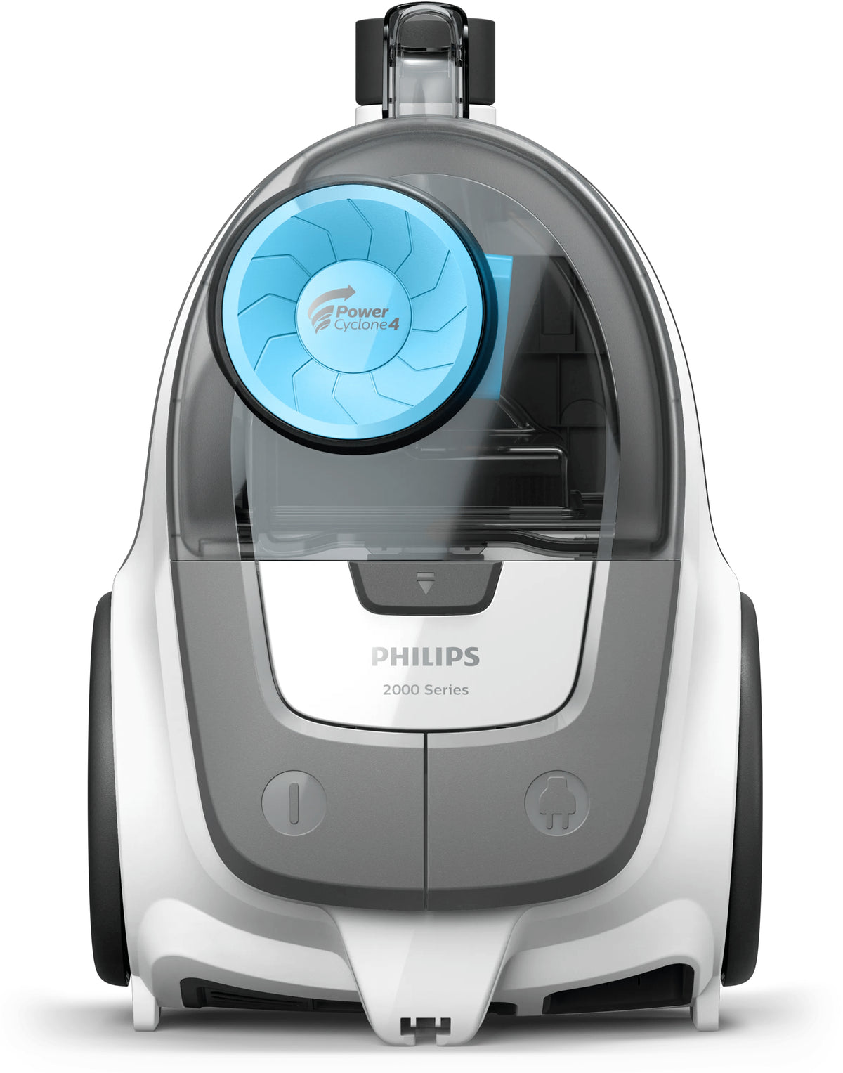 Aspirateur sans sac - PHILIPS - XB2122/09 - Série 2000 - 850W - 77db - Blanc/bleu