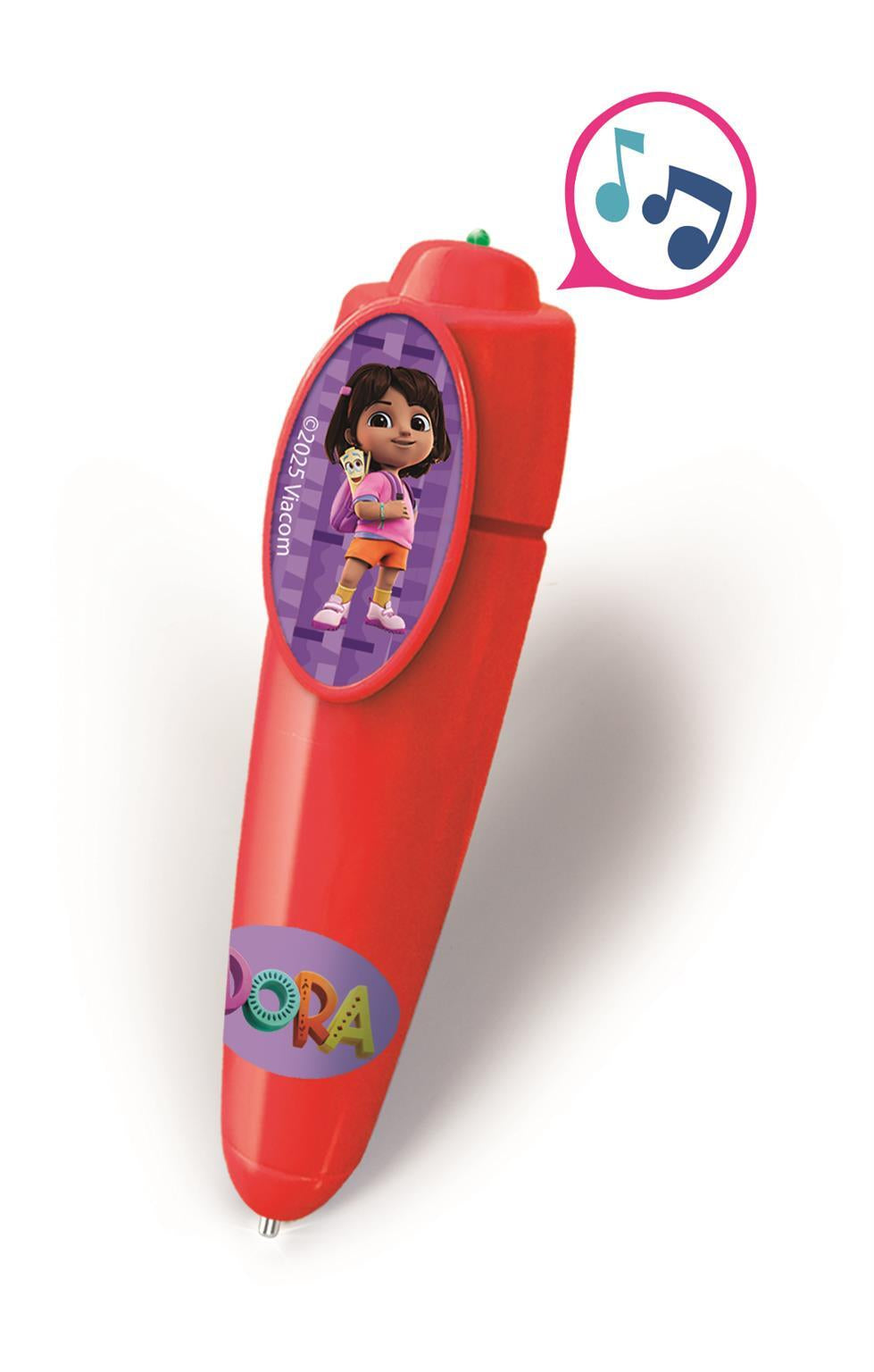 Clementoni - Quizzy - Dora - Jeu avec stylo intéractif - Sonore et lumineux - Des 3ans