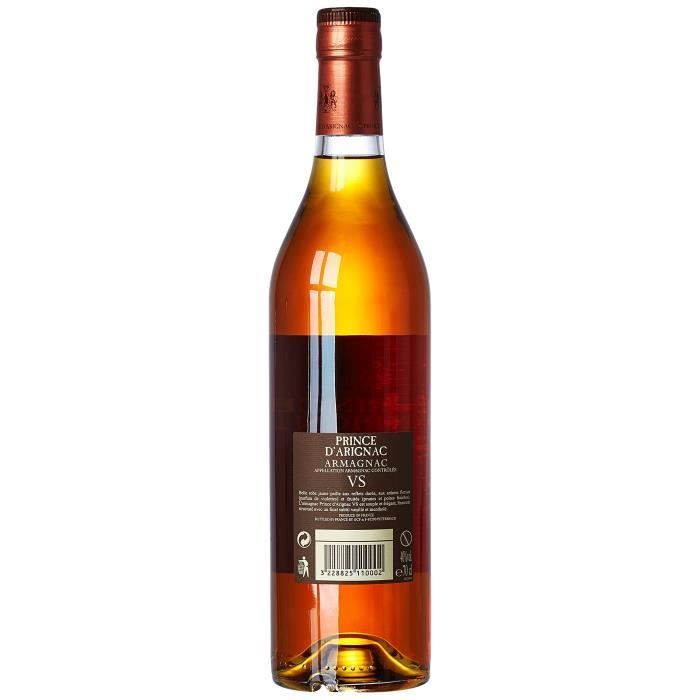 Armagnac VS Prince D'Arignac 40° 70cl canister