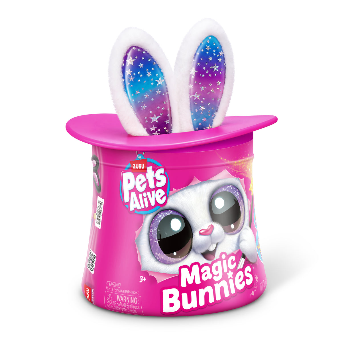 Jeu interactif - ZURU - PETS ALIVE Magic Bunnies - 20 surprises - Effets lumineux - Mixte