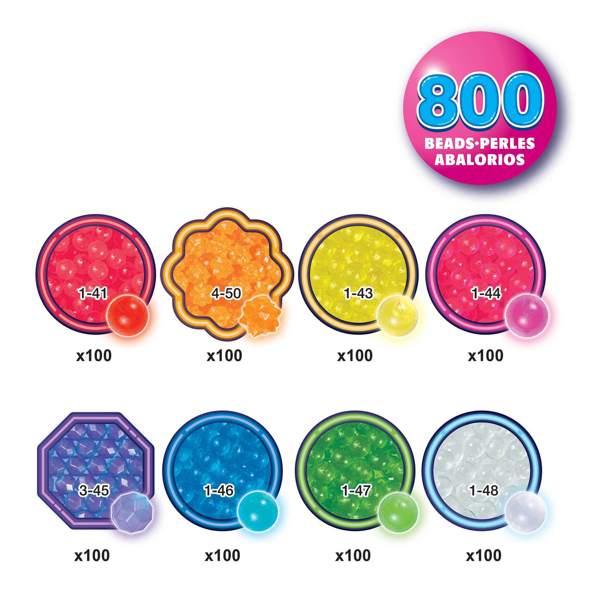 La recharge perles néons - Aquabeads - 35143