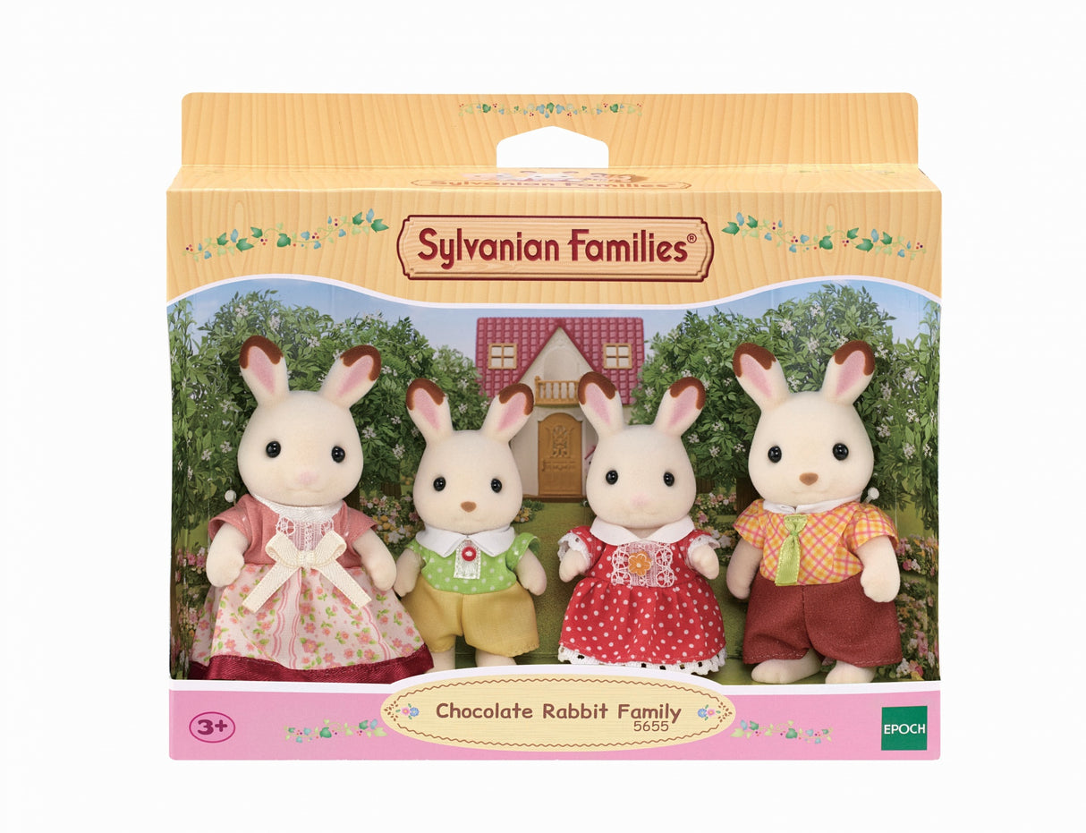 La famille Lapin Chocolat - Sylvanian Families - 5655