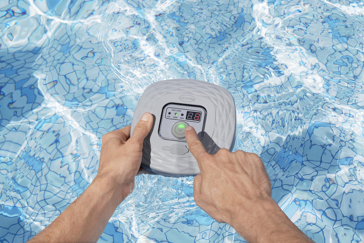 Lay-Z-Spa Electrolyseur d'eau salée 0,5g/h pour spa et piscines jusqu'a 1 400 L