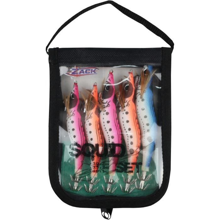 Kit 5 Turluttes - ZACK - 12 a 15 cm - 15 a 22 g