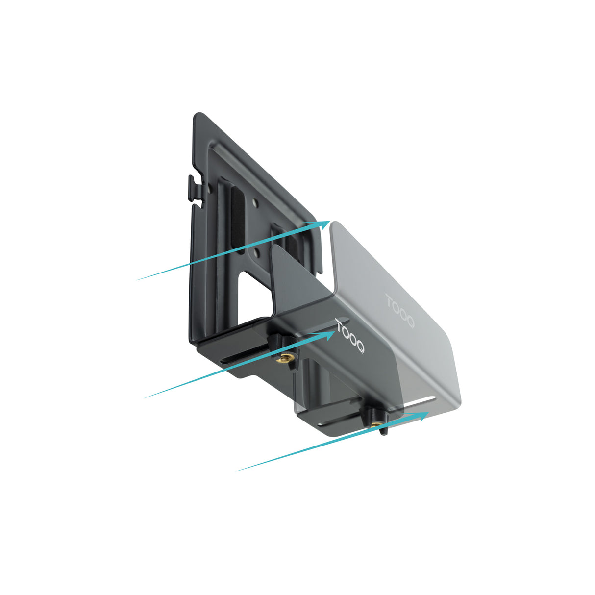 Support mural pour Mini-PC TooQ TQMPM4776 5kg max
