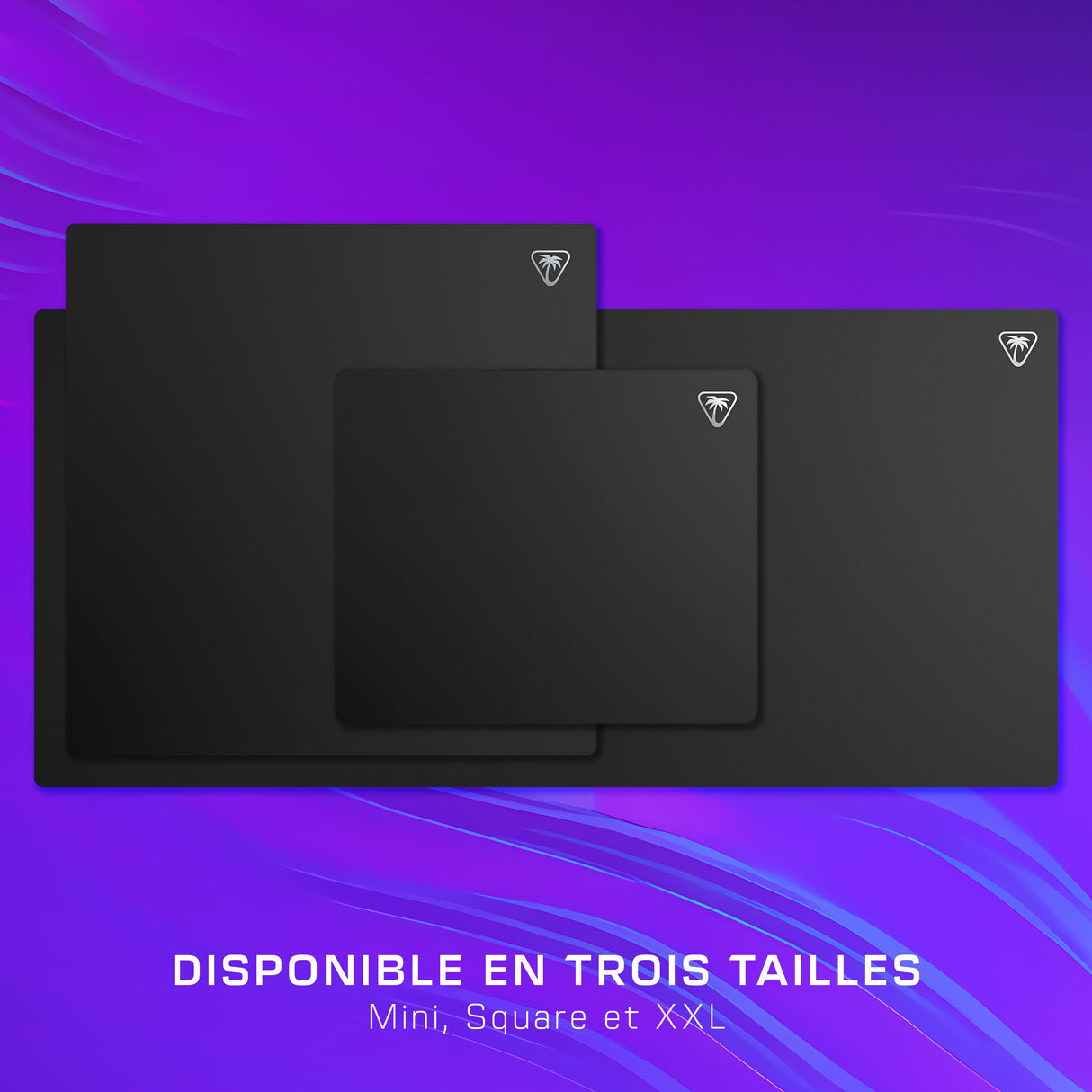 Tapis de souris de jeu - Turtle Beach SenseCore XXL - Surface micro-tissée, équilibré, confortable