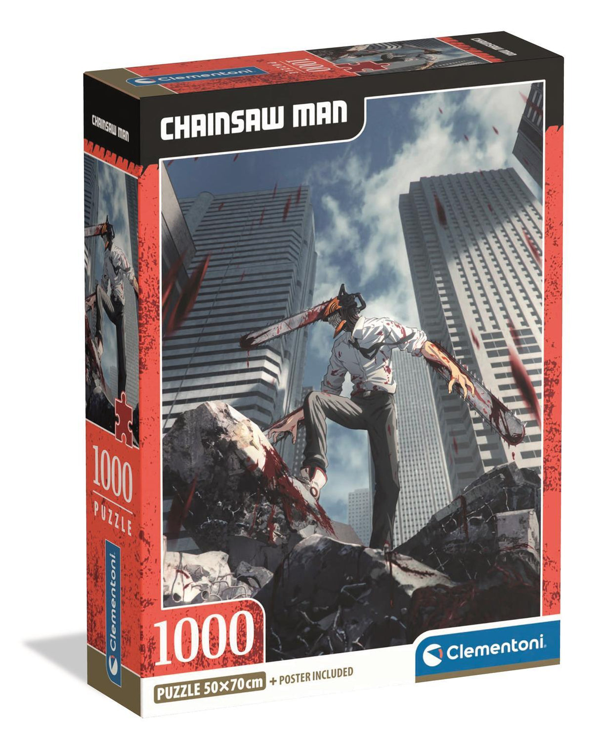 CLEMENTONI - Compact 1000 pieces - Chainsaw Man