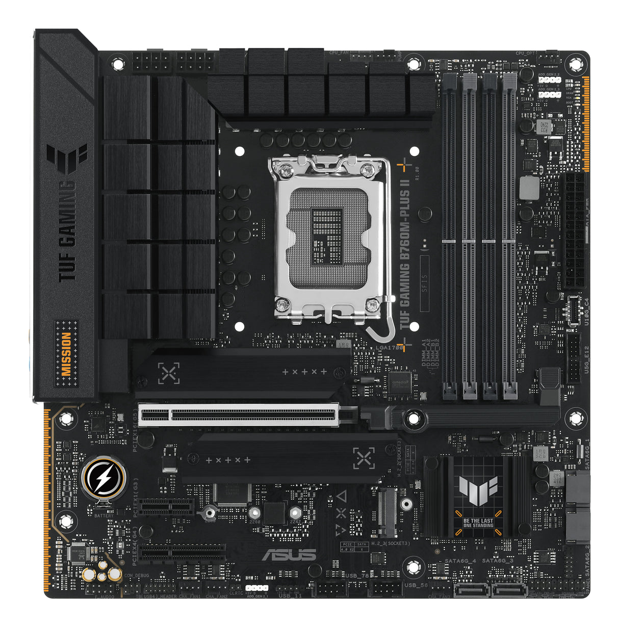 Carte mere - ASUS - TUF GAMING B760M-PLUS II - Intel B760 LGA 1700 micro ATX