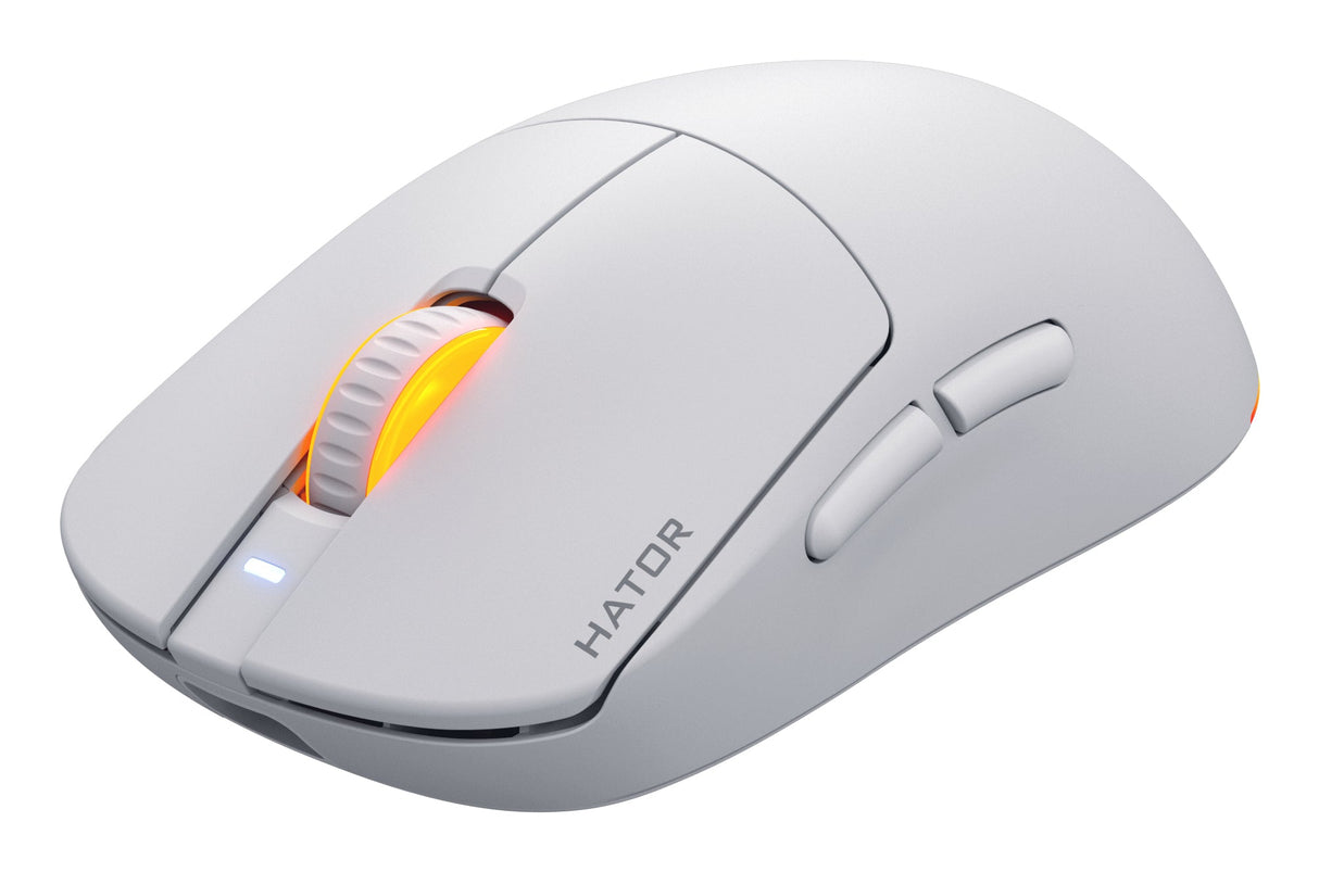 Souris sans fil Gamer Hator Quasar 3 (Blanc)