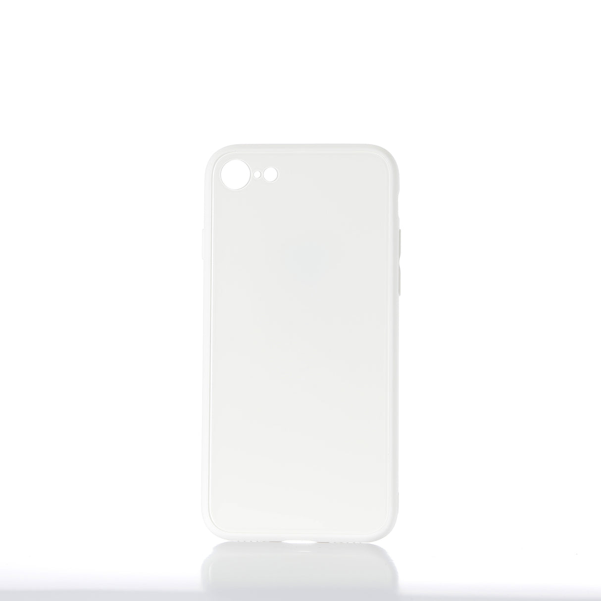WE Coque de protection GLASS APPLE IPHONE 7/8/SE 2020 Blanc