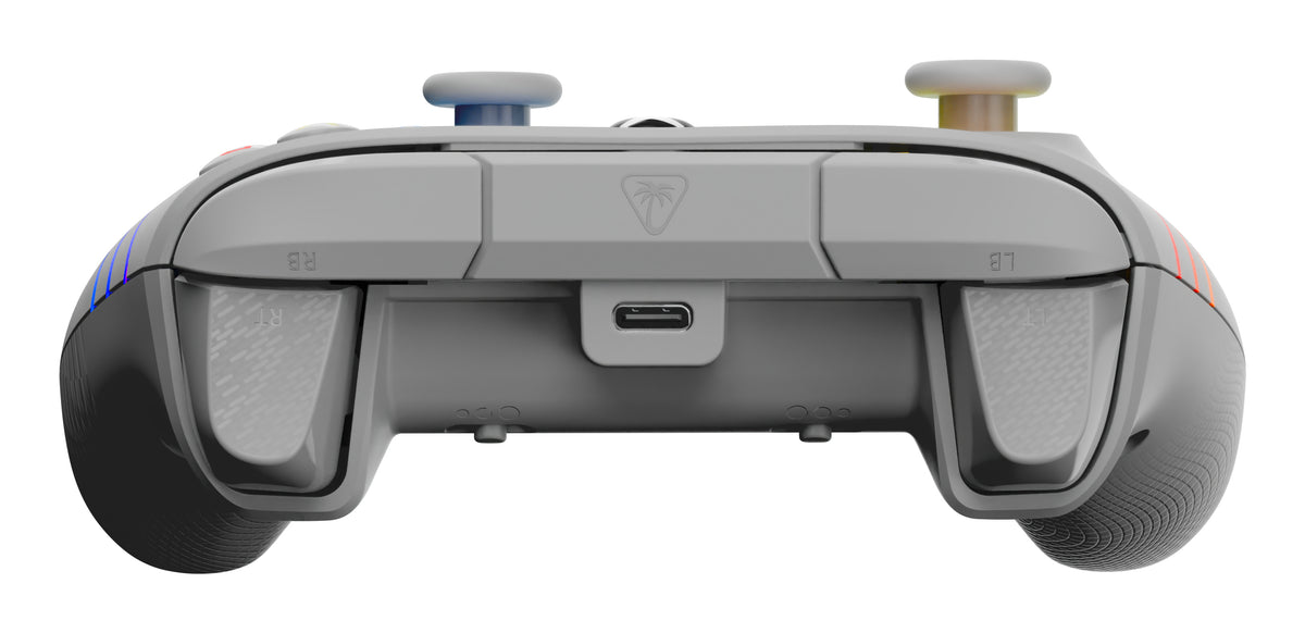 TURTLE BEACH Manette de jeu - Xbox Series X|S, Xbox One et PC - Afterglow Wave - RGB Filaire Gris