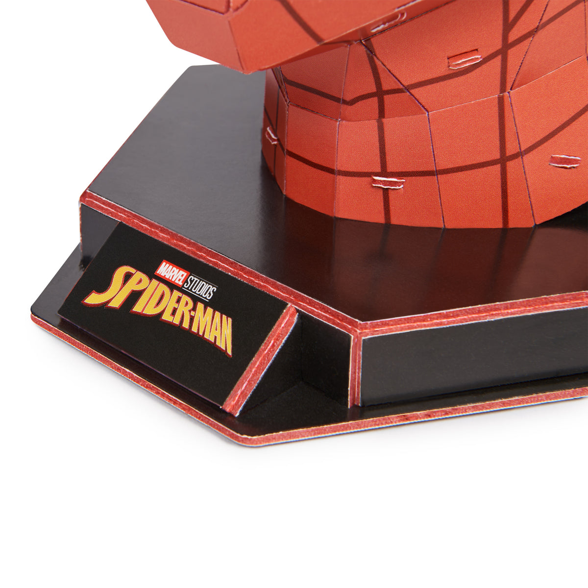 Puzzle 3D Masque Spiderman 82 pieces, Marvel Spiderman inspiré de la saga, Jeu de construction a collectionner, 4D BUILD, Jeu enfant