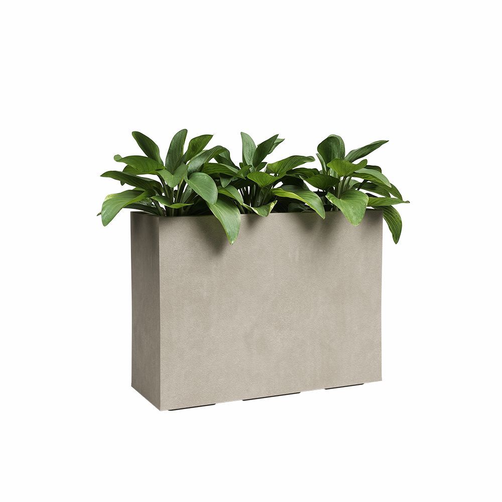 Jardiniere - Plastique - Creme - 80 cm - 50 L - Sydney - ARTEVASI