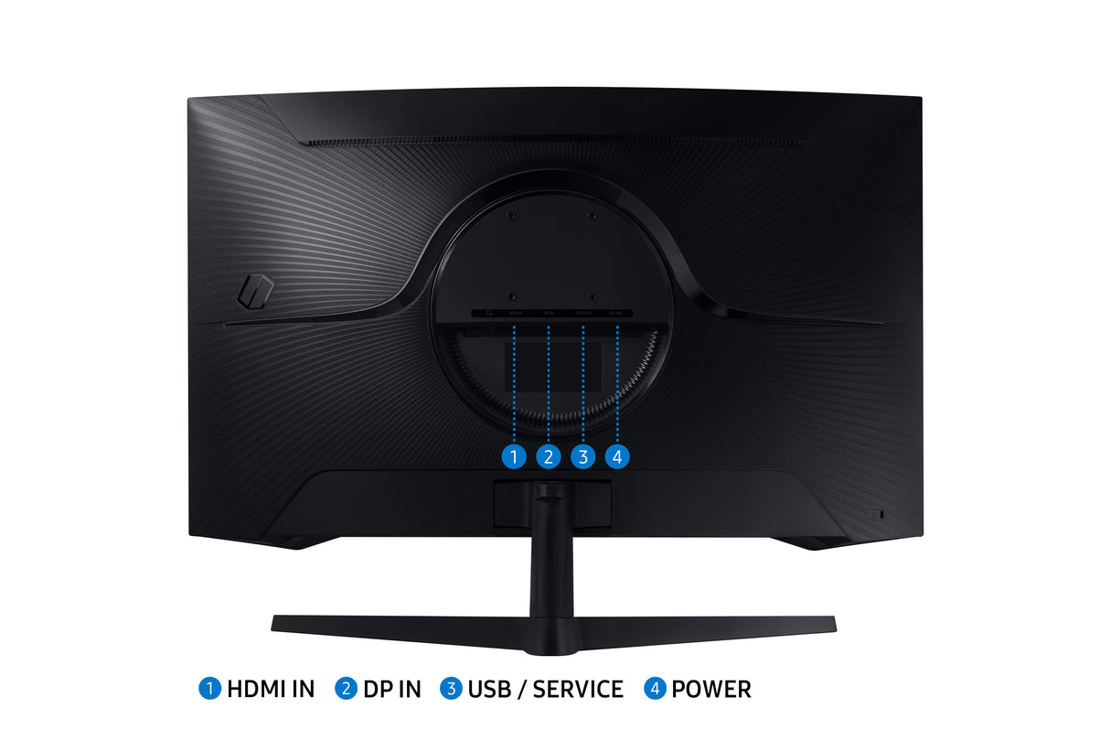 Ecran PC Gamer Incurvé - SAMSUNG - 32 - WQHD - 165Hz - Dalle VA - 1ms - LS32CG552EUXEN