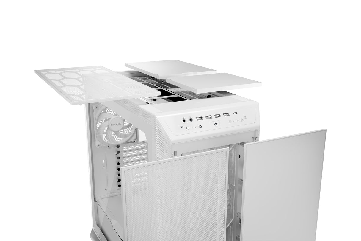 Boitier Grand Tour E-ATX be quiet! Dark Base Pro 901 avec panneau vitré (Blanc)