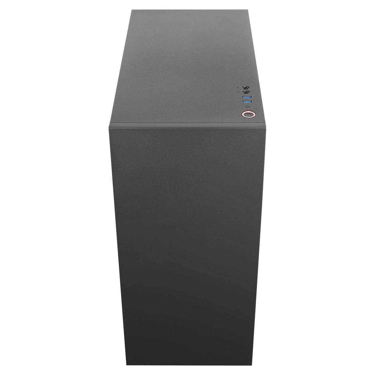 Boitier Moyen Tour ATX AeroCool Glo RGB avec panneau vitré (Noir)