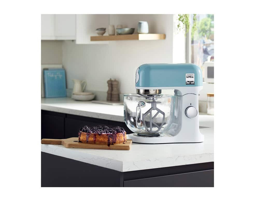 Robot pâtissier multifonction kMix KENWOOD KMX754APB - Moteur professionnel 1000W - 2 sorties pour accessoires - Bol en verre 5L