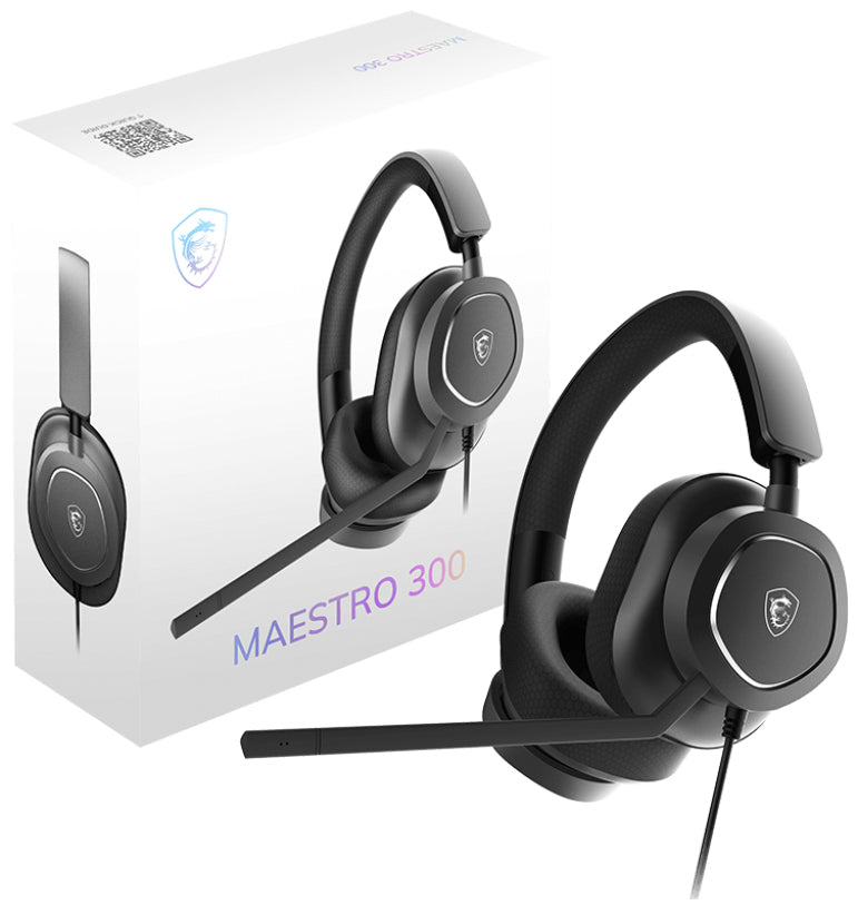 Casque Gamer filaire MSI Maestro 300 (Noir)