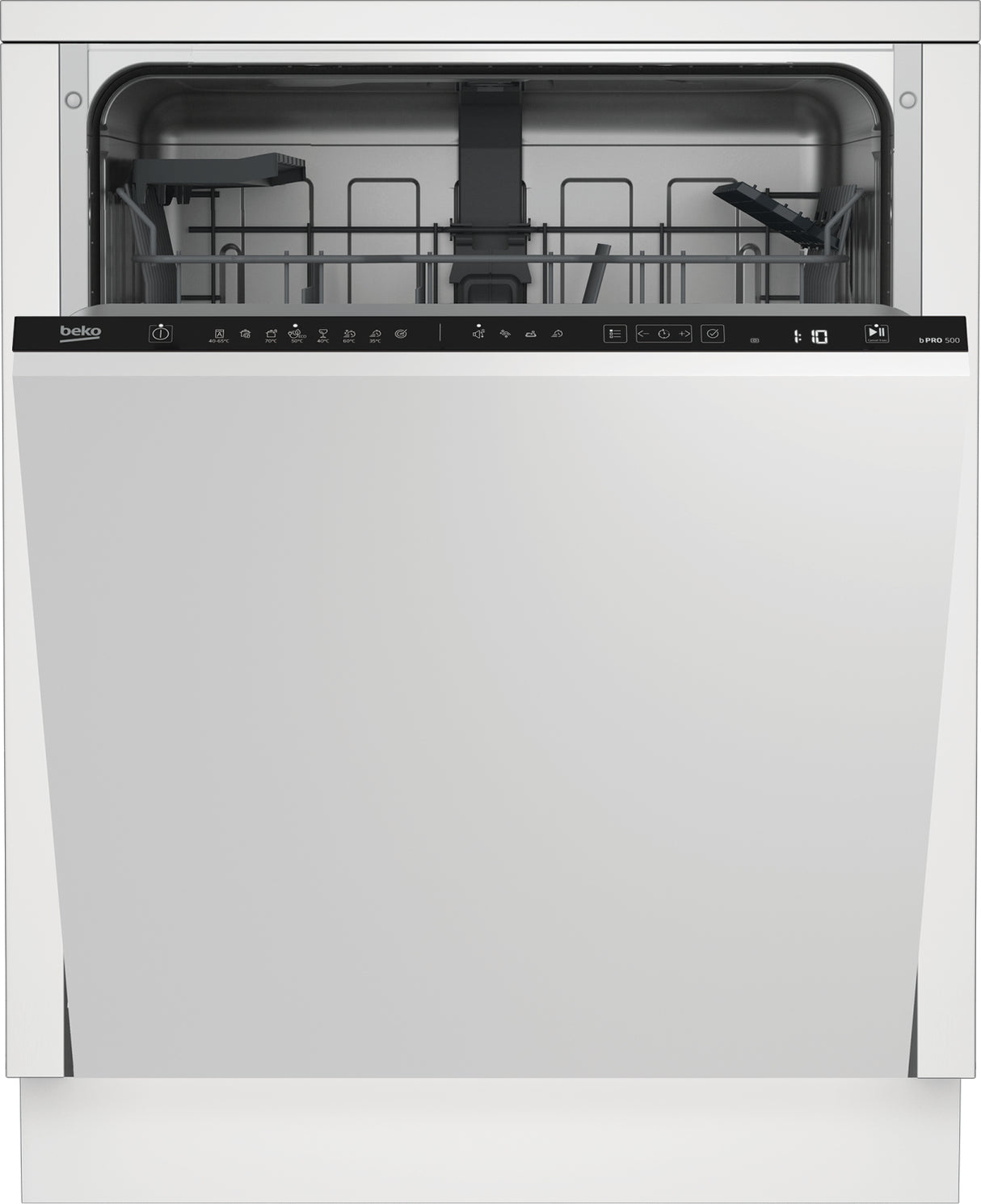 Lave-vaisselle tout intégrable BEKO BDIN18441 - 14 couverts - Induction - L60cm - 42dB - Ouverture automatique