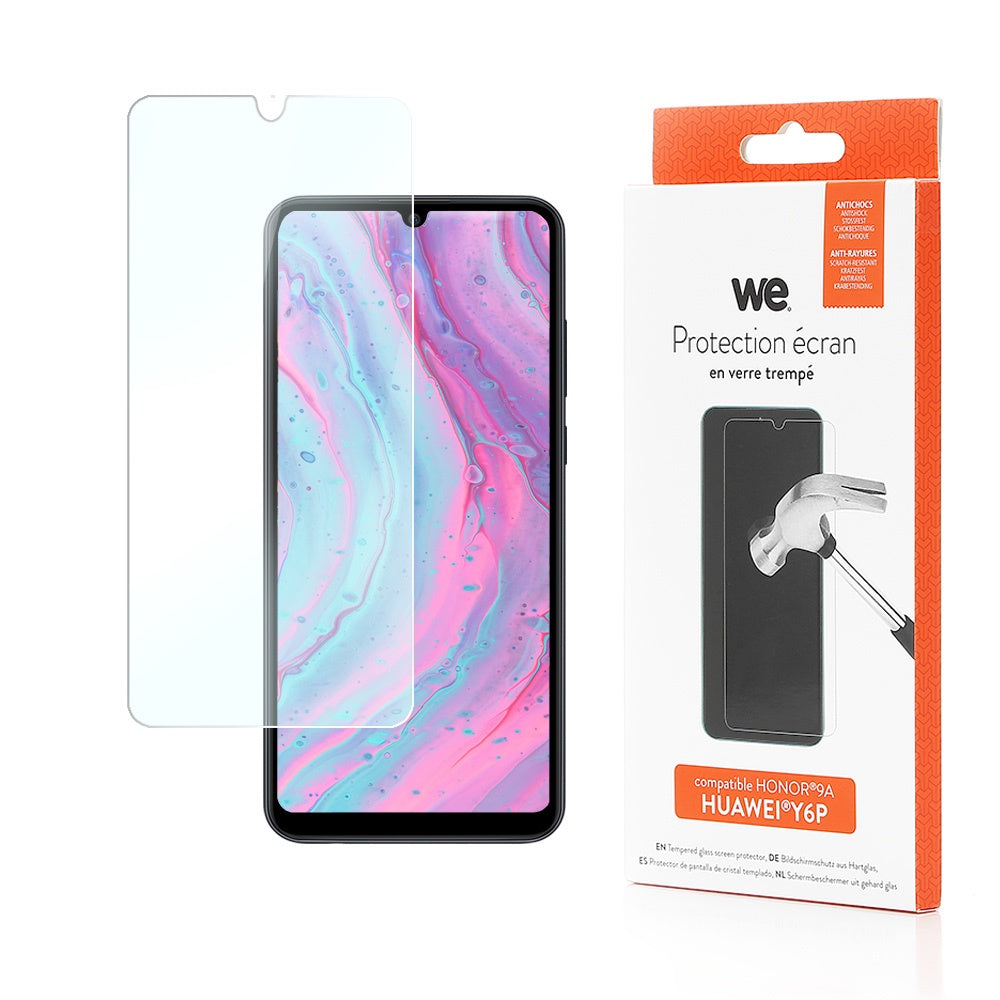 WE Verre trempé HUAWEI Y6P / HONOR 9A