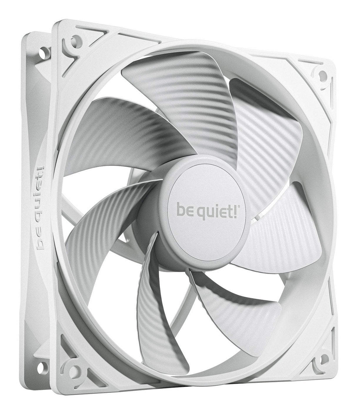 Lot de 3 Ventilateurs de boitier be quiet! Pure Wings 3 PWM Reverse - 12cm (Blanc)