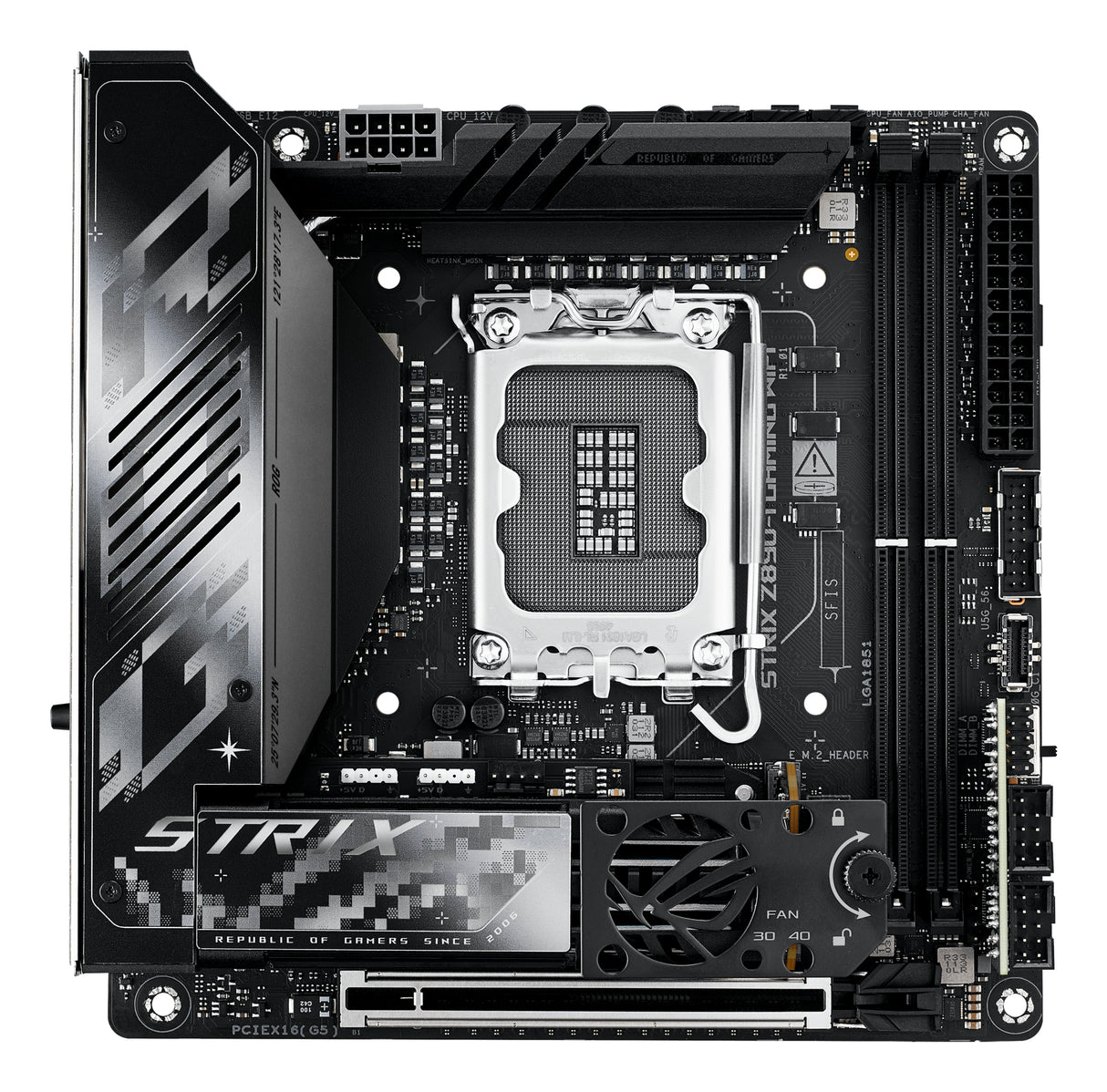 Carte mere - ASUS - ROG STRIX Z890-I GAMING WIFI - Intel Z890 LGA 1851 (Socket V1) mini ITX
