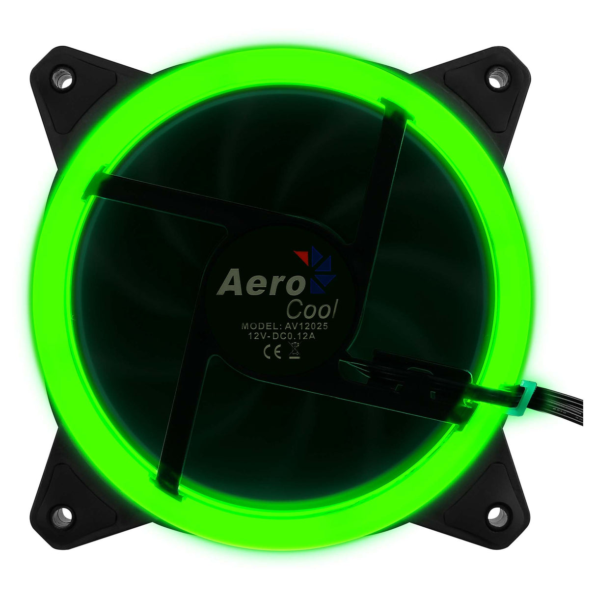 Ventilateur de boitier AeroCool Rev RGB 12cm (Noir)