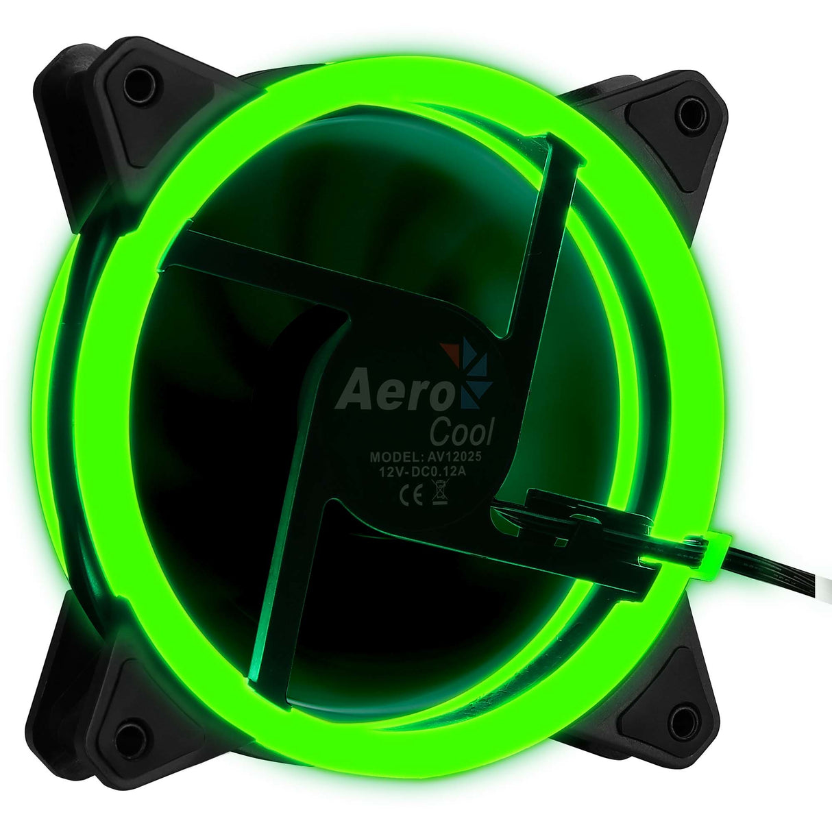Ventilateur de boitier AeroCool Rev RGB 12cm (Noir)