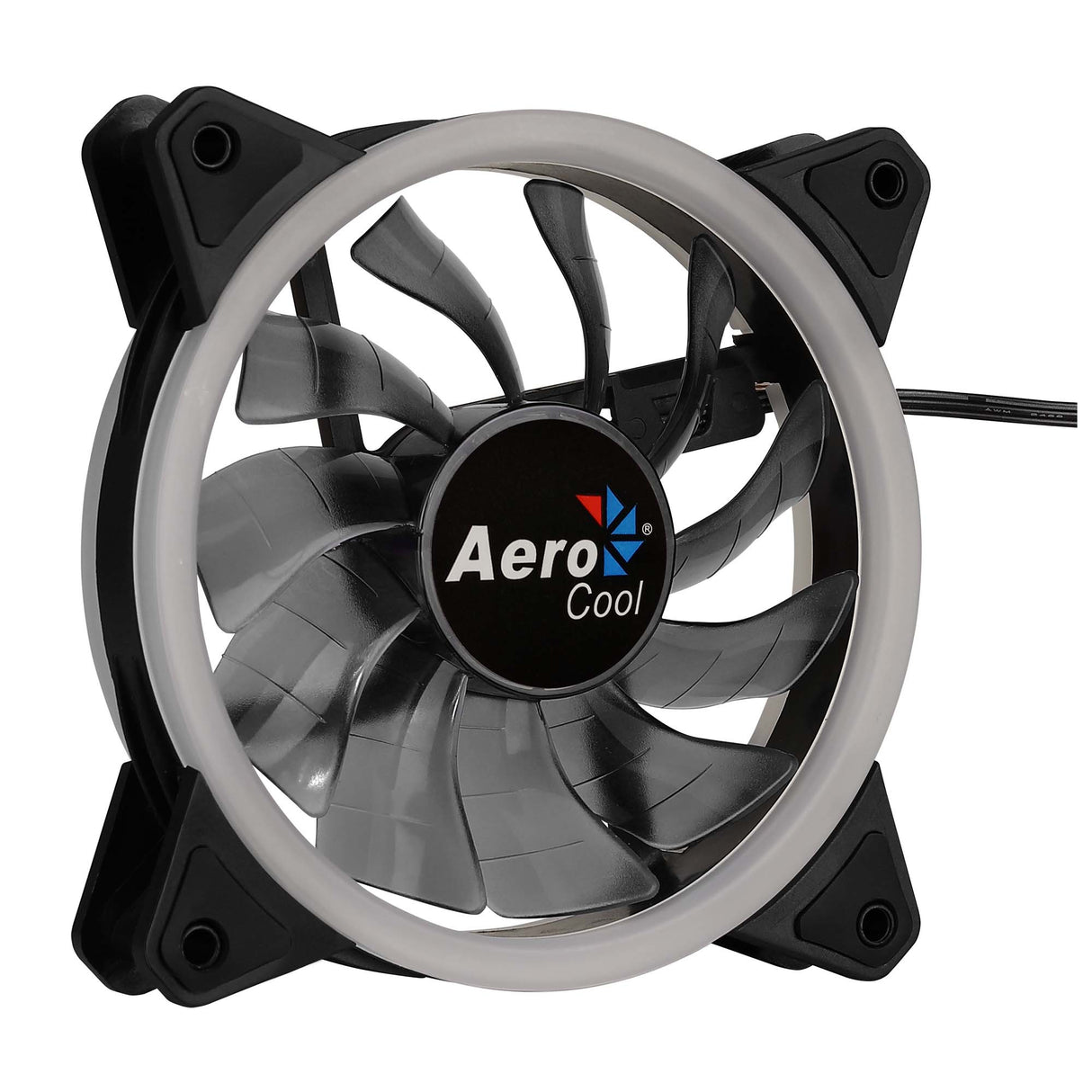 Ventilateur de boitier AeroCool Rev RGB 12cm (Noir)
