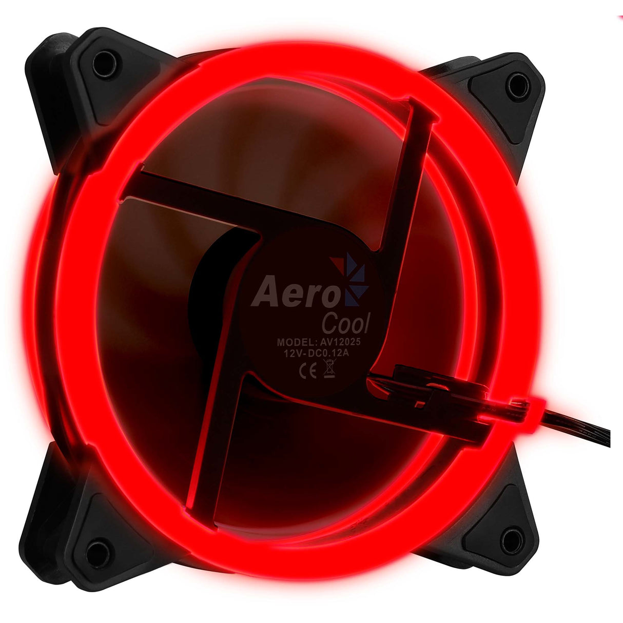 Ventilateur de boitier AeroCool Rev RGB 12cm (Noir)