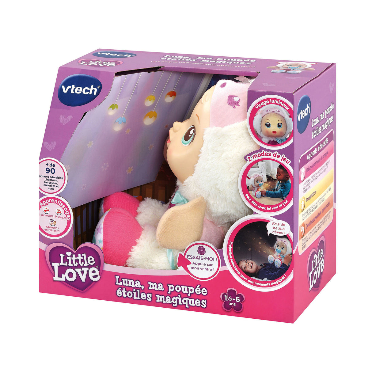 VTECH LUNA, MA POUPÉE ÉTOILES MAGIQUES
