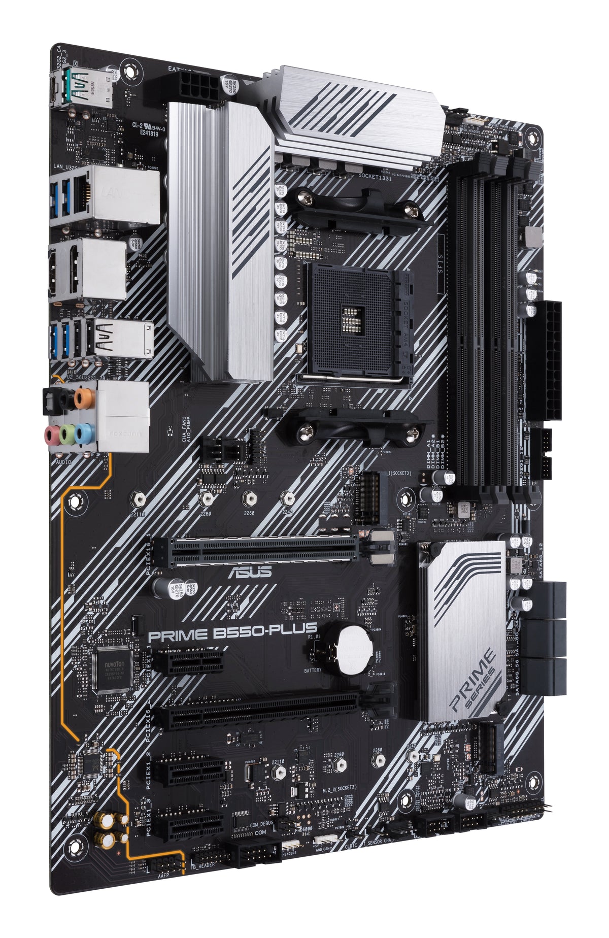Carte Mere - ASUS - PRIME B550-PLUS - Socket AM4 - 3rd Génération AMD Ryzen Processeurs